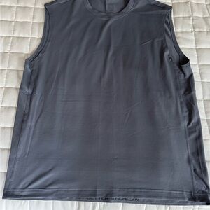 Lululemon Gray easy set training Sleeveless Top